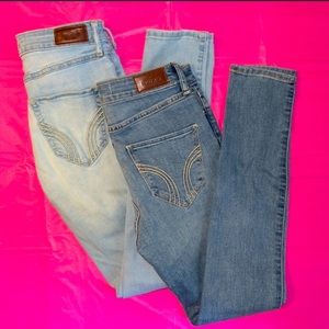 Hollister jean bundle 💙